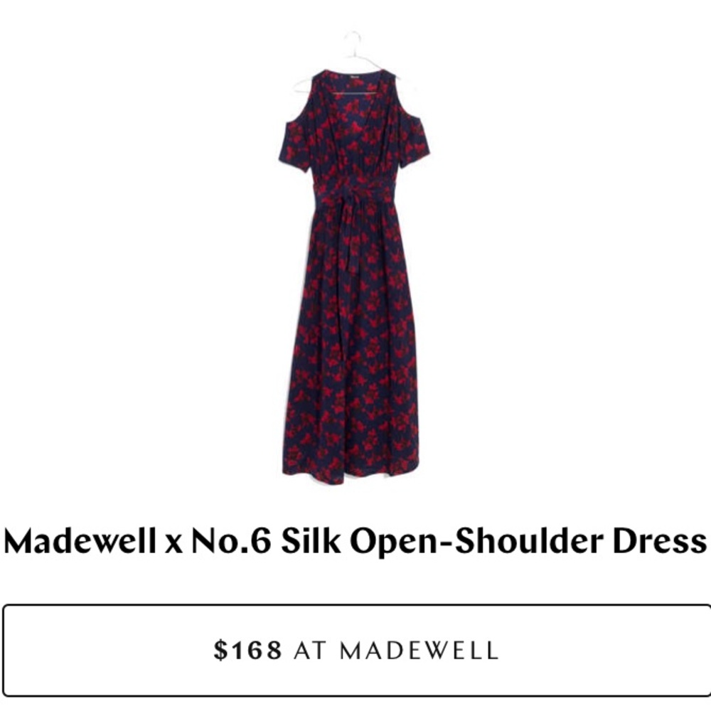 Madewell X No. 6 Silk Dress